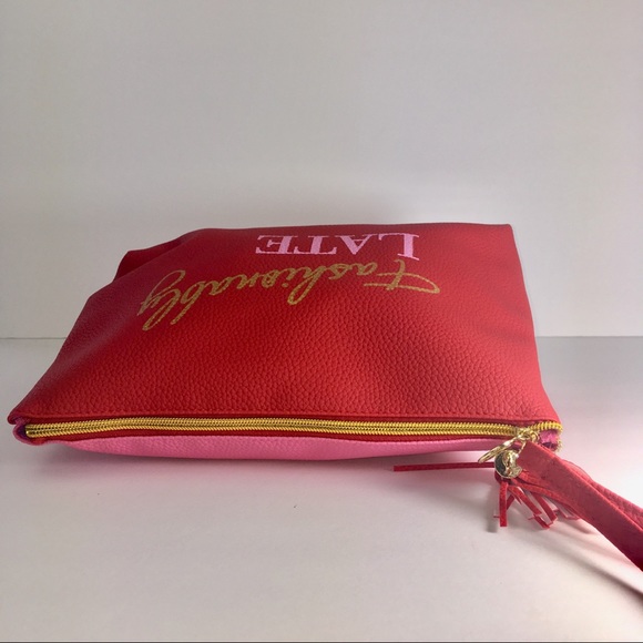 MCBETH collection tassel wristlet clutch NWT - Picture 7 of 7